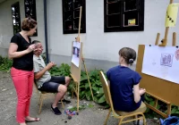 Akcja performance s.z.t.u.k.a. w Parku Miejskim  - zdjęcie główne