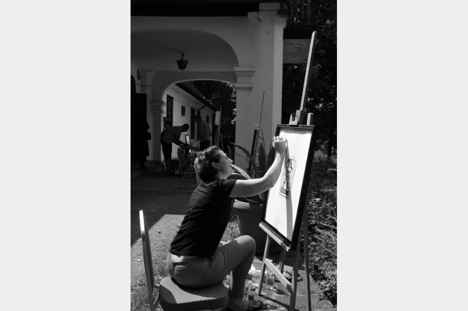 Akcja performance s.z.t.u.k.a. w Parku Miejskim  - zdjęcie 2