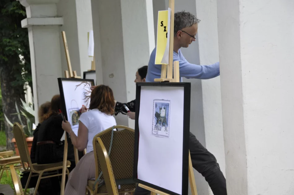 Akcja performance s.z.t.u.k.a. w Parku Miejskim  - zdjęcie 8