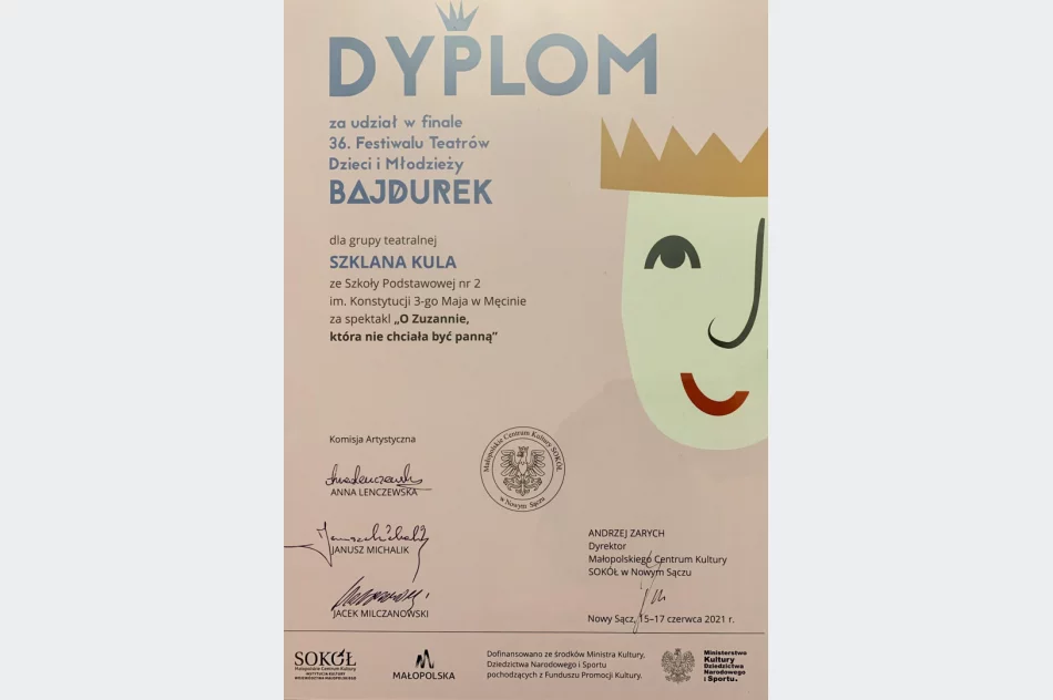 Aktorskie sukcesy uczniów Szkoły Podstawowej Nr 2 w Męcinie - zdjęcie 11