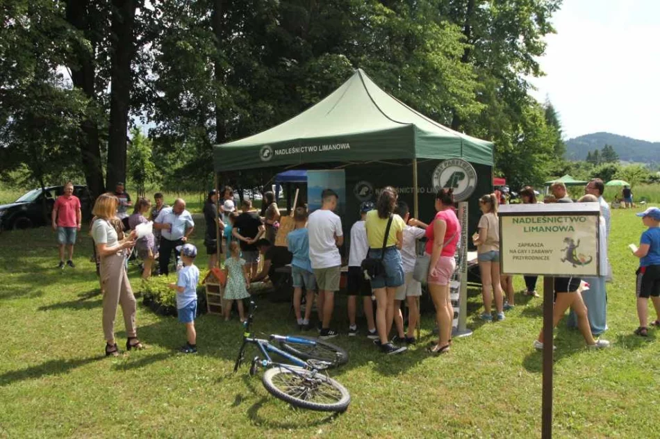 Podczas pikniku poznawali gorczańską przyrodę - zdjęcie 16