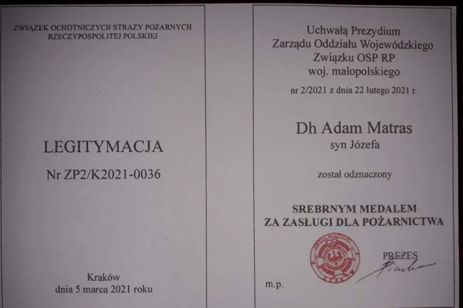 Walne Zebranie OSP Łososina Górna – wybrano Zarząd jednostki oraz wręczono odznaczenia dla zasłużonych druhów - zdjęcie 17