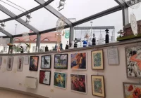 Kolory lata na wystawie Sekcji Artystycznej Limanowskiego Uniwersytetu Trzeciego Wieku w PCIT w Limanowej - zdjęcie główne