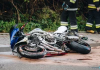 Trzy kolizje na drogach Limanowszczyzny. Sprawcą jednej motocyklista bez uprawnień - zdjęcie główne