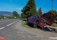 Ford wjechał w przepust - zdjęcie główne