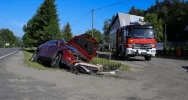 Ford wjechał w przepust - zdjęcie 2