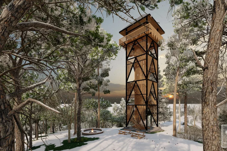 Tak ma wyglądać nowa wieża widokowa - taras na wysokości 21 metrów - zdjęcie 2