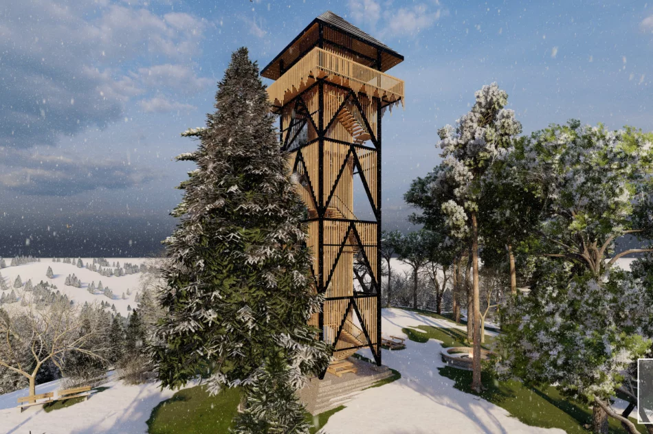 Tak ma wyglądać nowa wieża widokowa - taras na wysokości 21 metrów - zdjęcie 3