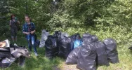 Sprzątali lasy, problem wysypisk nie maleje - zdjęcie 2