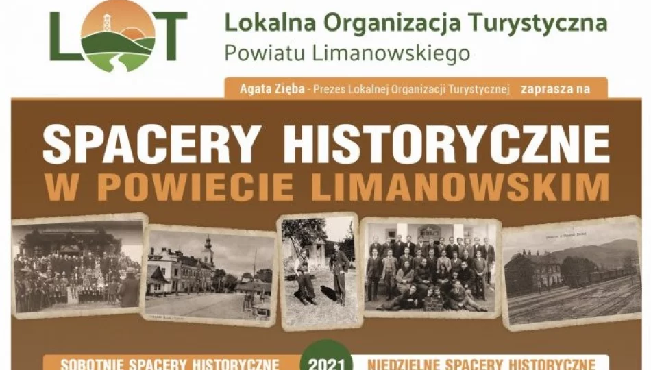 Ruszają spacery historyczne – pierwszy spacer 10 lipca w Łososinie Górnej przy Pomniku Legionistów - zdjęcie 1