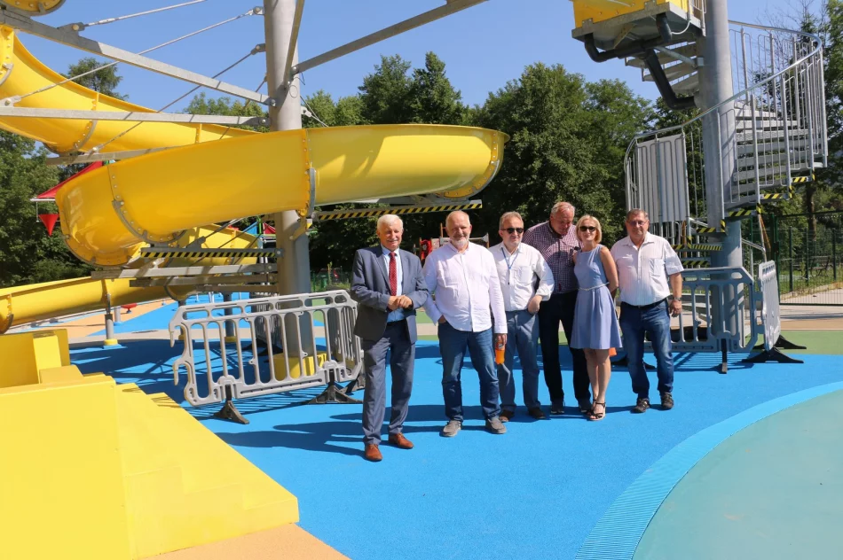 Rozpoczęto odbiór drugiej części inwestycji związanej z powstaniem Kompleksu Parkowo-Rekreacyjnego - zdjęcie 2