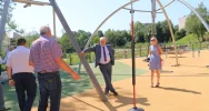 Rozpoczęto odbiór drugiej części inwestycji związanej z powstaniem Kompleksu Parkowo-Rekreacyjnego - zdjęcie 4