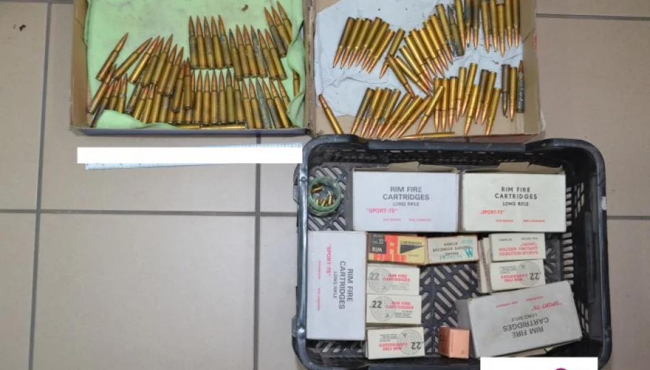 Kobieta znalazła ponad 3 tys. sztuk amunicji - zdjęcie 1