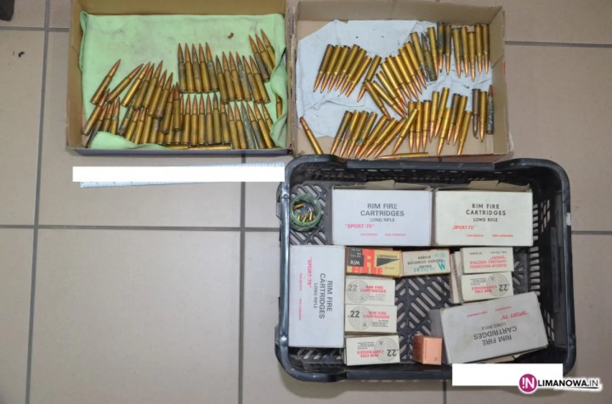 Kobieta znalazła ponad 3 tys. sztuk amunicji