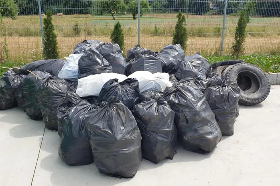 Odpowiedzieli na apel i posprzątali rzekę - zdjęcie 4