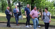 Delegacja z Węgier odwiedziła cmentarz wojenny na Jabłońcu - zdjęcie 4