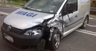 Zderzenie trzech aut - zjechał na lewy pas - zdjęcie 4