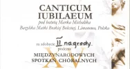 Canticum Iubilaeum na podium! - zdjęcie 3