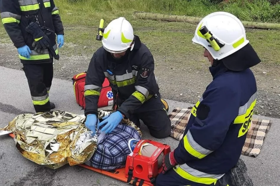 Potrącenie w trudnym terenie - to scenariusz ćwiczeń druhów - zdjęcie 8