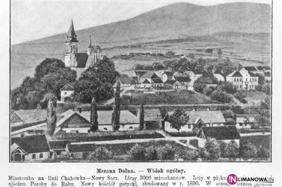 Mszana Dolna na starych fotografiach - zdjęcie 2