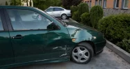 Zderzenie motocykla z samochodem - zdjęcie 3