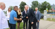 Wicepremier Jarosław  Gowin z wizytą w mieście Limanowa - zdjęcie 5