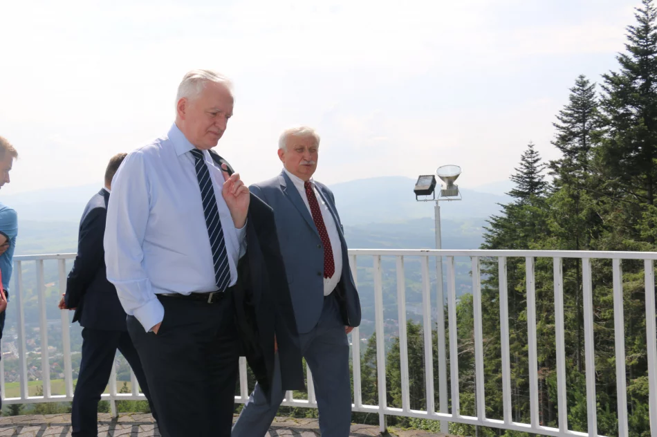 Wicepremier Jarosław  Gowin z wizytą w mieście Limanowa - zdjęcie 19