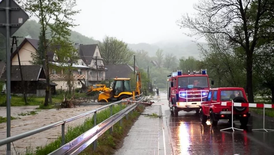 Powódź: około 550 interwencji straży (video) - zdjęcie 1