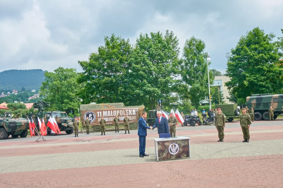 Porozumienie z MON podpisane. W Limanowej powstanie batalion - 600 żołnierzy WOT i 50 żołnierzy zawodowych oraz miejsce ćwiczeń - zdjęcie 9