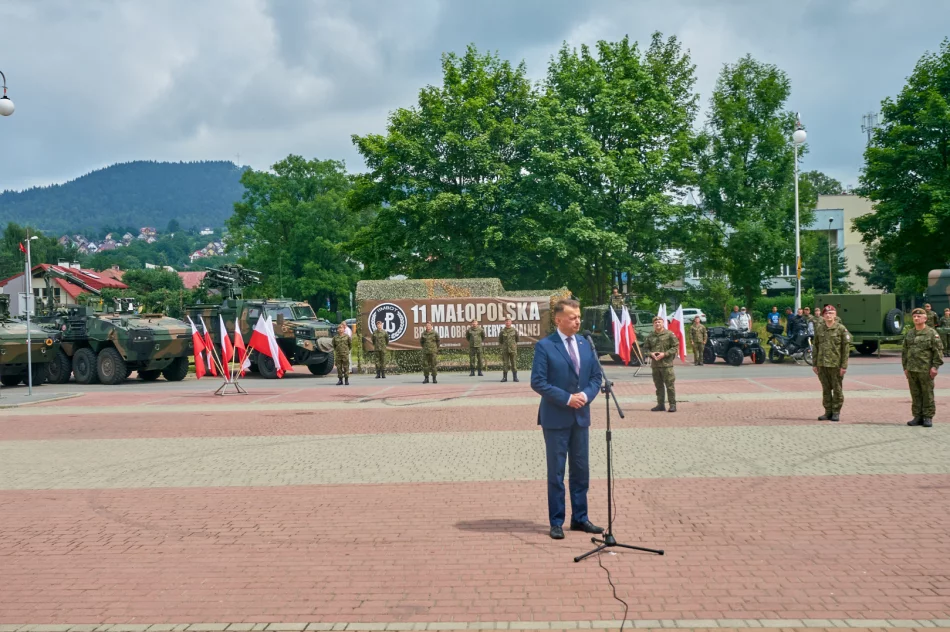 Porozumienie z MON podpisane. W Limanowej powstanie batalion - 600 żołnierzy WOT i 50 żołnierzy zawodowych oraz miejsce ćwiczeń - zdjęcie 10