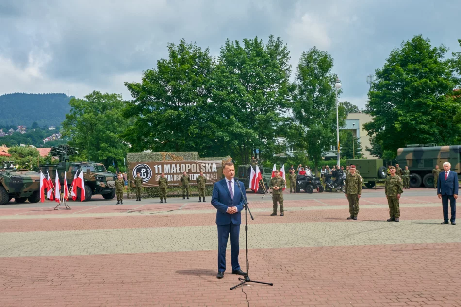 Porozumienie z MON podpisane. W Limanowej powstanie batalion - 600 żołnierzy WOT i 50 żołnierzy zawodowych oraz miejsce ćwiczeń - zdjęcie 11