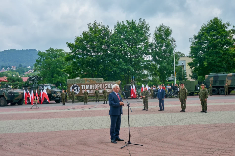 Porozumienie z MON podpisane. W Limanowej powstanie batalion - 600 żołnierzy WOT i 50 żołnierzy zawodowych oraz miejsce ćwiczeń - zdjęcie 14