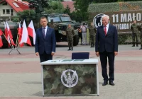 Piknik wojskowy MON – uroczyście podpisano list intencyjny ws. utworzenia batalionu WOT w Limanowej - zdjęcie główne