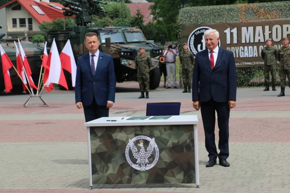 Piknik wojskowy MON – uroczyście podpisano list intencyjny ws. utworzenia batalionu WOT w Limanowej - zdjęcie 2