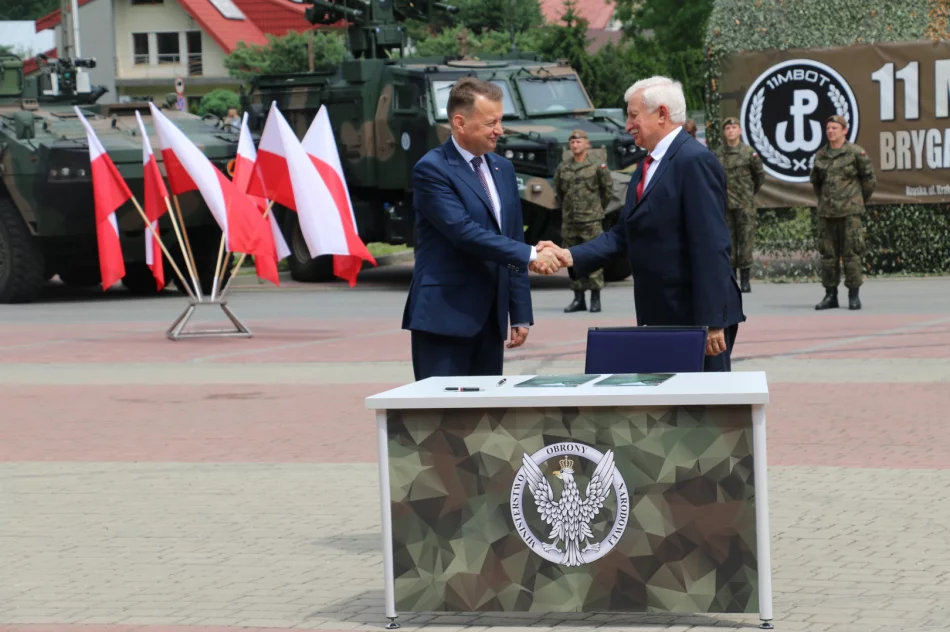 Piknik wojskowy MON – uroczyście podpisano list intencyjny ws. utworzenia batalionu WOT w Limanowej - zdjęcie 3