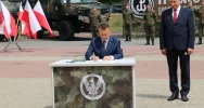 Piknik wojskowy MON – uroczyście podpisano list intencyjny ws. utworzenia batalionu WOT w Limanowej - zdjęcie 4