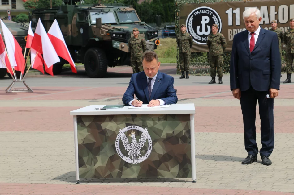 Piknik wojskowy MON – uroczyście podpisano list intencyjny ws. utworzenia batalionu WOT w Limanowej - zdjęcie 4