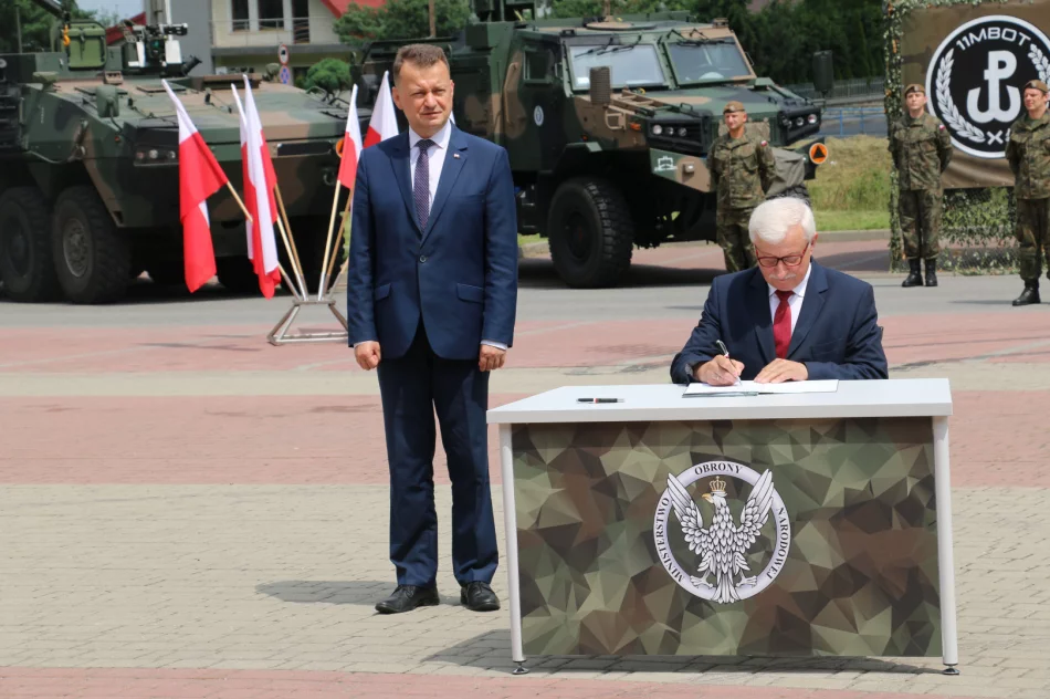 Piknik wojskowy MON – uroczyście podpisano list intencyjny ws. utworzenia batalionu WOT w Limanowej - zdjęcie 5