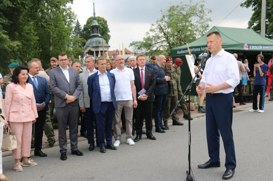 Piknik wojskowy MON – uroczyście podpisano list intencyjny ws. utworzenia batalionu WOT w Limanowej - zdjęcie 8