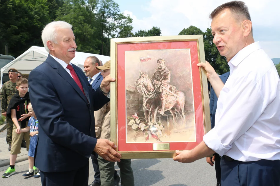 Piknik wojskowy MON – uroczyście podpisano list intencyjny ws. utworzenia batalionu WOT w Limanowej - zdjęcie 10