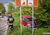 Zderzenie volvo z volkswagenem - zdjęcie główne