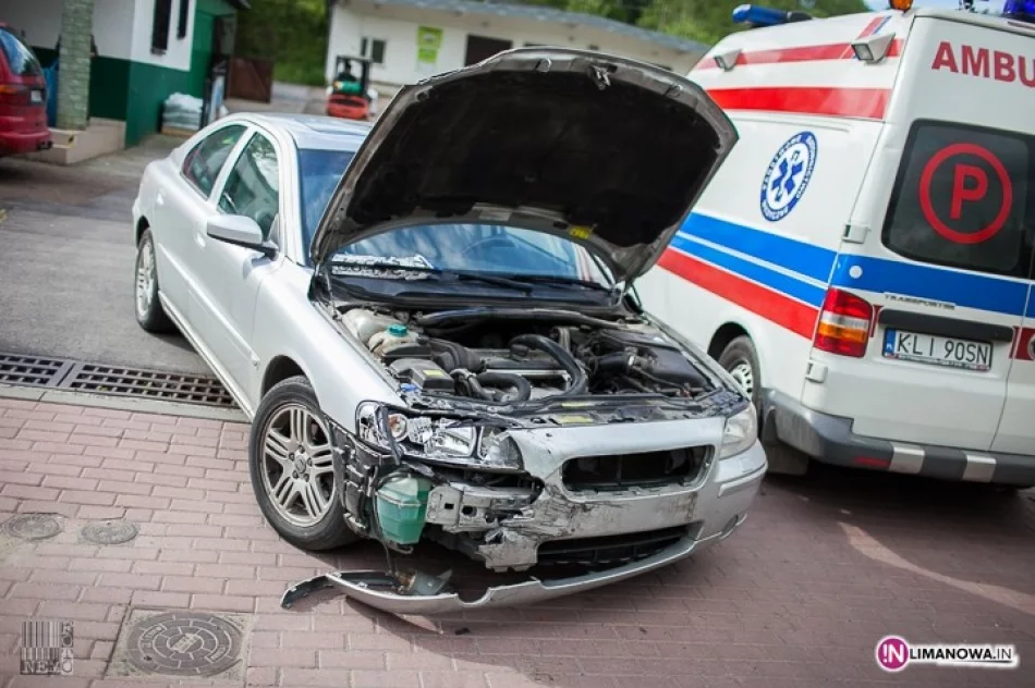 Zderzenie volvo z volkswagenem - zdjęcie 2