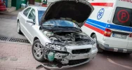 Zderzenie volvo z volkswagenem - zdjęcie 2