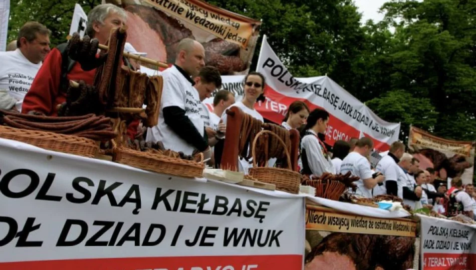 Producenci protestowali w Warszawie - zdjęcie 1