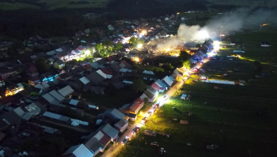 Samorządy z Limanowszczyzny pomagają pogorzelcom - zdjęcie 1