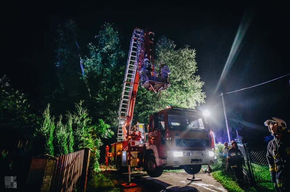 Strażacy usuwali skutki gwałtownych burz - zdjęcie 5