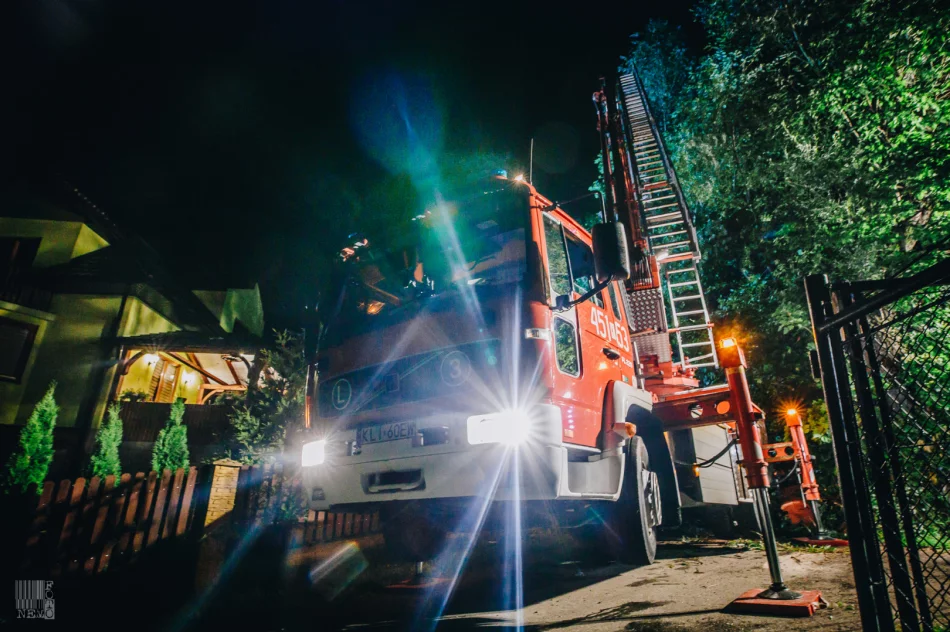 Strażacy usuwali skutki gwałtownych burz - zdjęcie 7