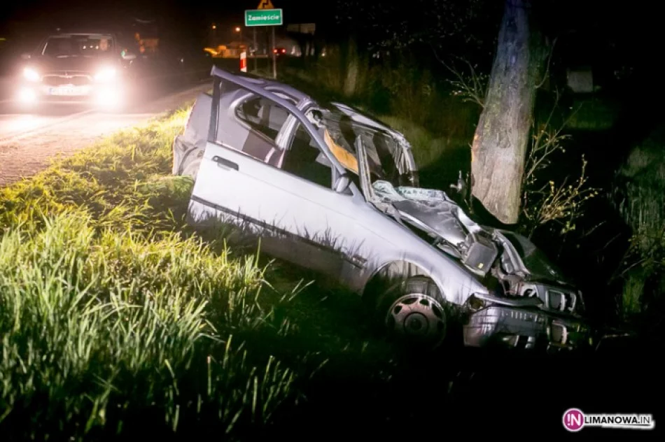 Poważny stan kierowcy, zabrał go śmigłowiec - zdjęcie 4