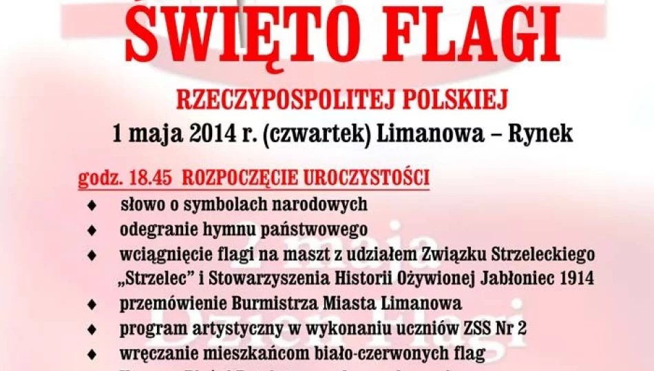 Jutro obchody Święta Flagi RP - zdjęcie 1