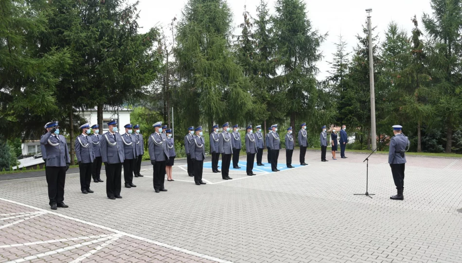 47 limanowskich funkcjonariuszy awansowało podczas obchodów święta policji - zdjęcie 1